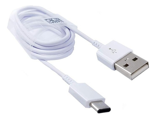 Cabo Samsung Branco Com Entrada Conector Dock, Usb Otg, Db25, Usb Tipo C  Saída Type C