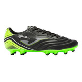 Tacos De Futbol Joma Aguila 2301 Negro-verde Fg