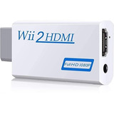 Convertidor Adaptador Para Wii A Hdmi Audio 3.5 Y Video