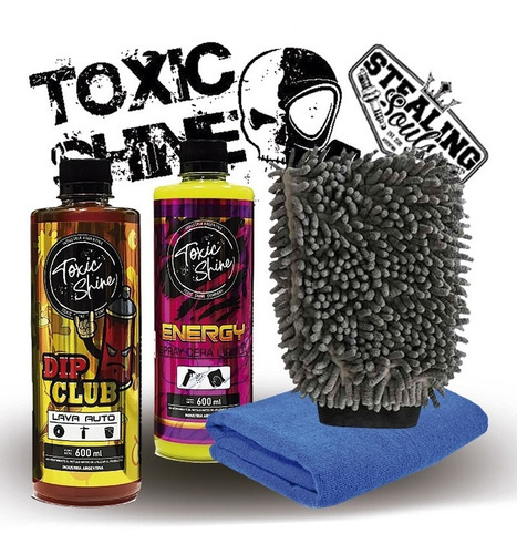 Toxic Shine | Kit Combo Lavado | Básico #11 | Shampoo + Cera