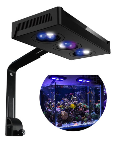 Luz De Aquário Led Coral 30w Para Água Salgada Marinha