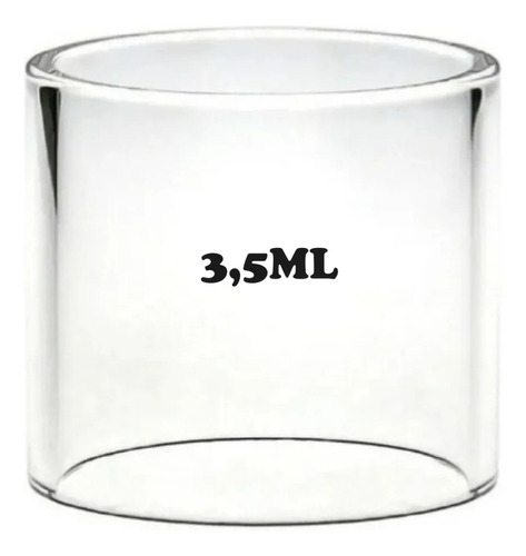 Vidro Para Reposição Solo Pequeno 3.5ml Liso Mais Resistente