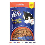 Sachês Félix Tiritas Carne 85g Cx 15 Unidades