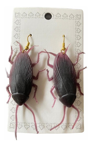 Pack 3 Pares De Aros: 1 Cucaracha Y 2 De Esqueleto 