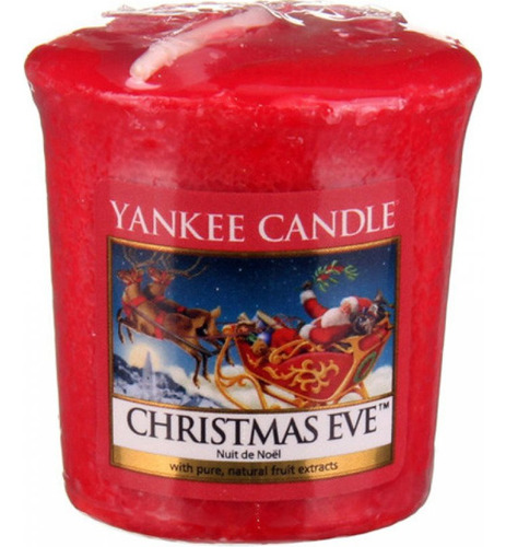 Vela Yankee Candle 49g 15h Christmas Eve Doce Envio Imediato