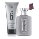 Kit Presente Perfume Masculino Club 6 Eudora