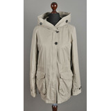 Parka De Algodón Beige De Mujer Woolrich