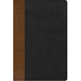 Biblia Rvr1960 Arcoiris Tostado/negro Símil Piel Índice 10pt