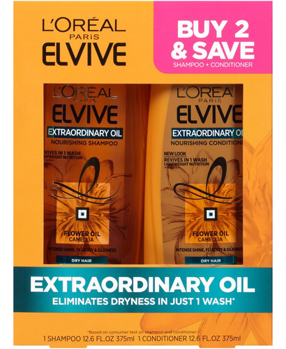 Loreal Paris Elvive Extraordinary Oil Nourishing Champú Y Ac