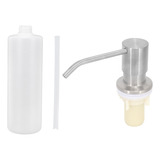 Dispensador De Jabón Para Fregadero De Cocina, Cepillado, Re