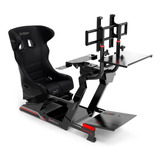 Soporte Para Volante Cockpit P1 Simulator G29, G920, T500, Ps4, Color Negro