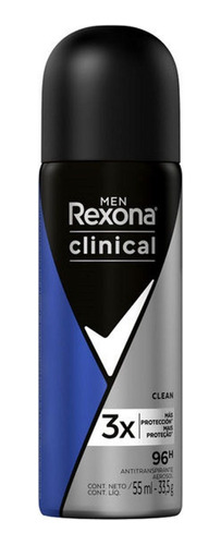 Pack X 6 Unid. Desodorante En Aerosol  Men X55ml Rexona Cli