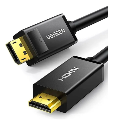 Ugreen Cabo Displayport Macho Para Hdmi Macho 5 Metros