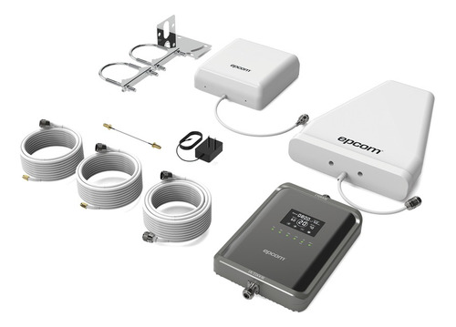 Kit Amplificador Señal Celular 5,4,3,2g Ep-5g-pbs 250 Mts 2