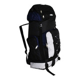 Mochila Masculina Camping Grande Para Viagem Mochilão 66 Lts Cor Azul-marinho