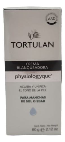 Crema Blanqueadora Physiologyque 60g Tortulan