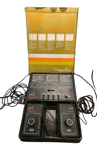 Consola Videos Juegos Vintage Teleclick Impecable Con Caja
