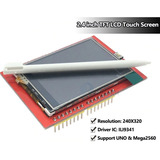 Pantalla Color Tft Touch 2.4 Pul Arduino Uno Mega