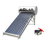 Calentador Solar / 10 Tubos - 130 Litros / 3 Personas