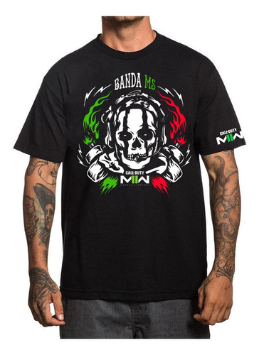 Playera Call Of Duty Mexico Modern Ms Gamer Videojuegos