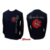 Remera Estampada Para Bomberos!!!! Mangas Largas Modelo 5