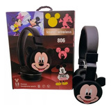 Audífonos Bluetooth Minnie & Mickey Mouse Niños Y Niñas