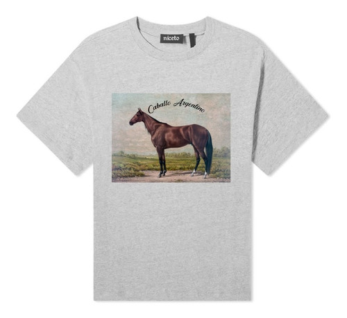 Caballo Argentino Pura Sangre Remera Unica