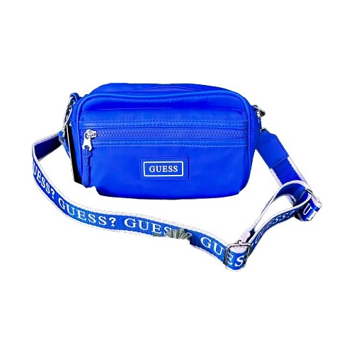  Crossbody Guess Factory Kendra Azul / Patchwork