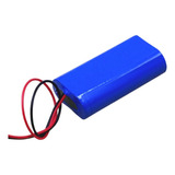 Bateria Li-ion 18650 3,7v 4400mah Sanyo Com Fio E Termo 