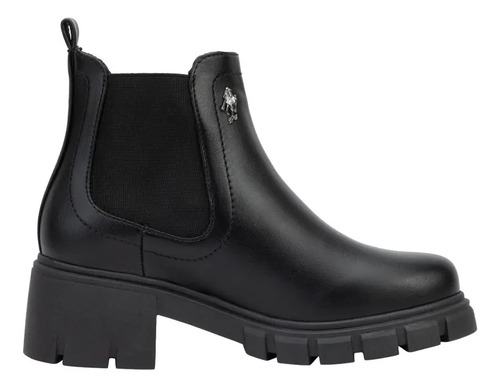 Bota Hpc Polo Dama Chelsea Liso Suela Track 1056307