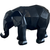 Elefante Geométrico Minimalista Decorativo Para Decoración