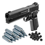 Pistola Disuasiva P7 Co2 Cal.50/12,7mm Poten 11 J 10co2 +25b