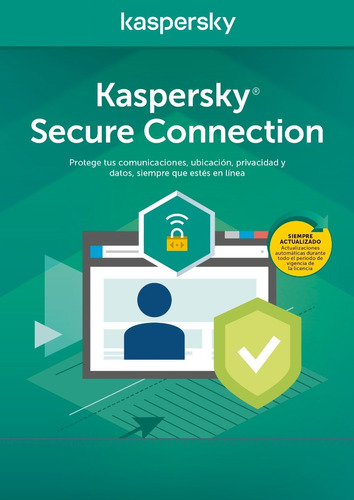 Kaspersky Vpn Secure Connection 5 Disp. 1 Usuario 1 Año