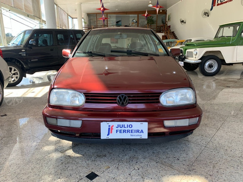 VOLKSWAGEN GOLF 2.0 GLX GASOLINA MANUAL VERMELHO 1996