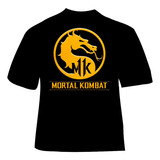 Polera Mortal Kombat - Ver 02 - Vale Gamess