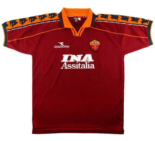 Jersey As Roma Retro 1999 | Envío gratis