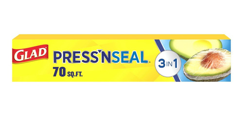 Empaque Glad Press 'n Seal, Rollo De 70 Pies Cuadrados