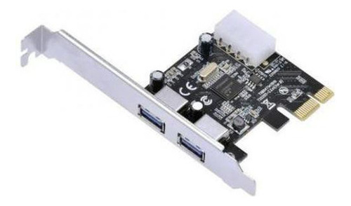 Placa Pci Express Usb 3.0 2 Portas Usb Knup Kp-t106 5gbps - Win/linux