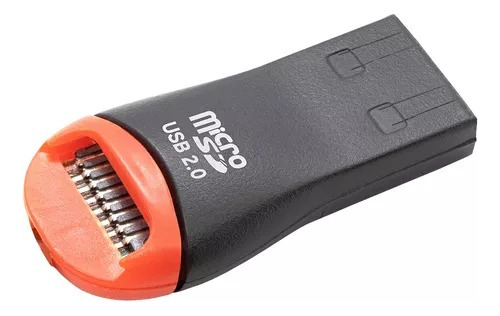 Mini Leitor Cartão Micro Sd  Adaptador Usb Pendrive + 64gb