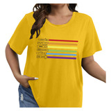 Camiseta Neon Light Estampa Longa Moderno Blogueira Larga