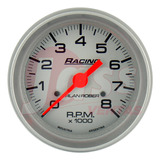 Tacometro Orlan Rober Racing 80mm Naftero 8mil Rpm 12v