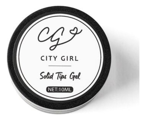 Gel Solido Para Tips Uñas 10 Ml City Girl