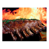 Vinilo Decorativo 50x75cm Carne Cocina Asado Vaca Cerdo M4