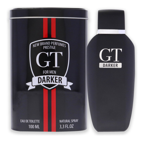 Perfume New Brand Gt Darker Edt Spray Para Homens 100ml