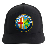 Gorra Alfa Romeo Racing 5 Paneles Premiun Black