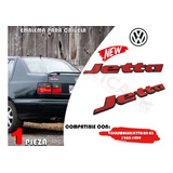 Emblema Para Cajuela Volkswagen Jetta A2 A3 1985-1999 Rojo