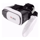 Oculos Vr 3d + Controle - Celular Vídeos Jogos