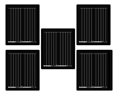 5 Unids Mini Licencia Solar De Carga Accesorios Portátiles .