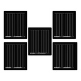 5 Unids Mini Licencia Solar De Carga Accesorios Portátiles .