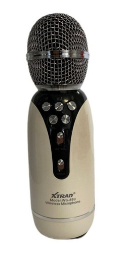 Microfone Bluetooth Karaoke Sem Fio Usb Muda A Voz Ws-899
